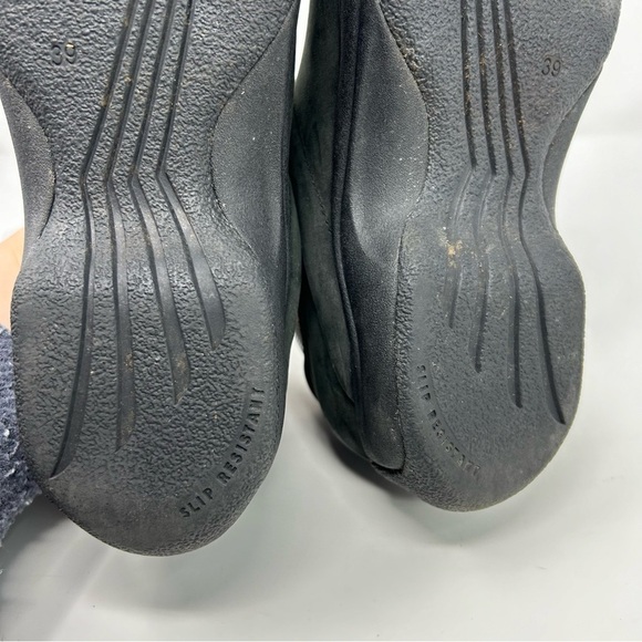 Dansko Kelsey Black Dark Green Suede Professional Clogs Size 39 - Picture 11 of 15